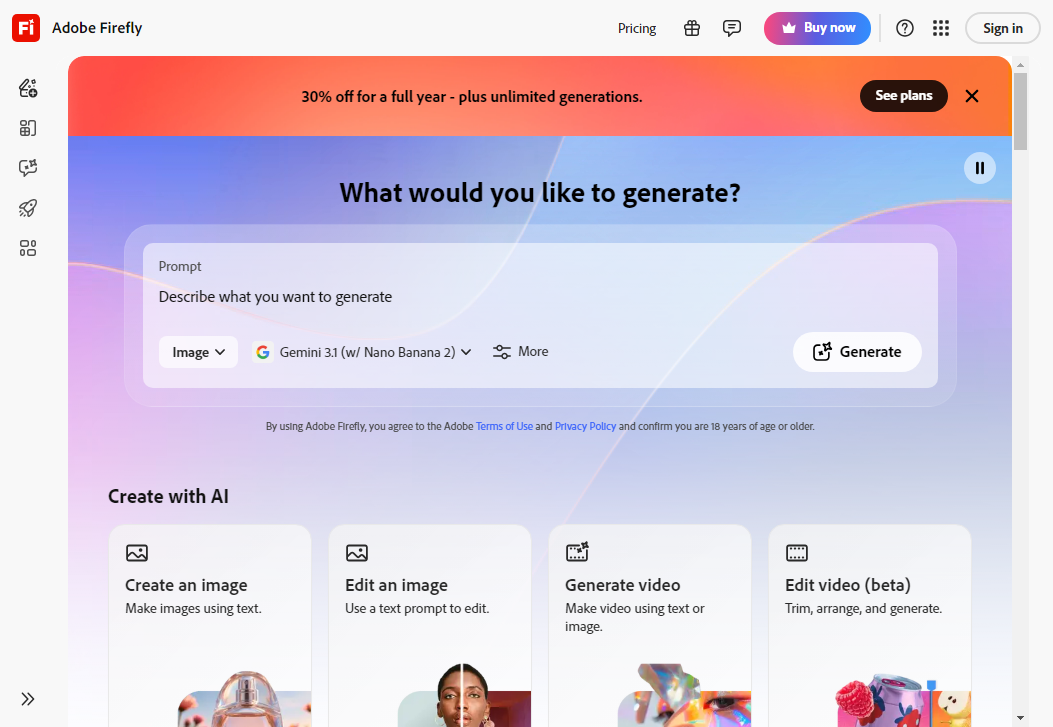 Adobe Firefly